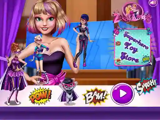 Superhero Toy Shop — 無料オンラインゲーム