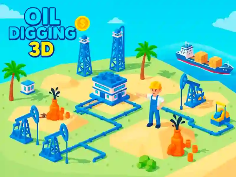 ゲームOil Digging 3Dオンライン