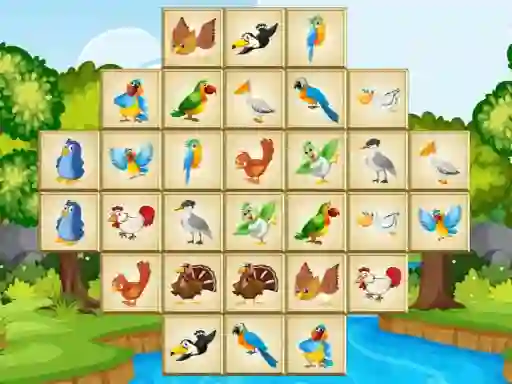 Birds Mahjong Deluxe — 無料オンラインゲーム