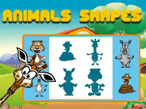Animals Shapes — 無料オンラインゲーム
