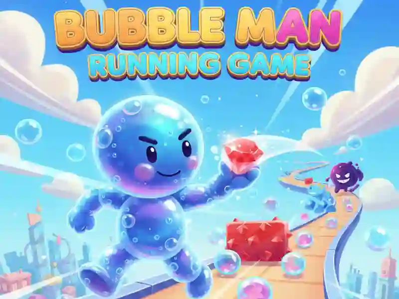 ゲームBubble Man Running Gameオンライン