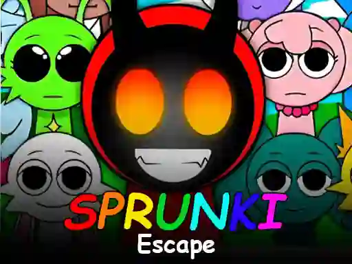 ゲームSprunki 3D Escapeオンライン