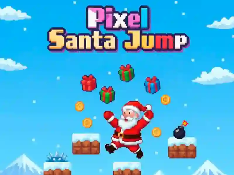 ゲームPixel Santa Jumpオンライン