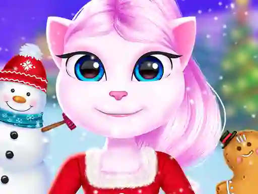 ゲームCat Girl Christmas Decor Gameオンライン