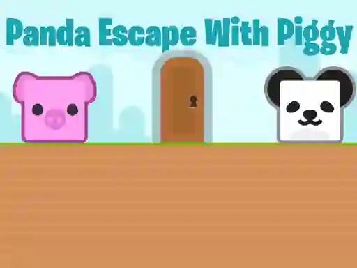 Panda Escape With Piggy — 無料オンラインゲーム