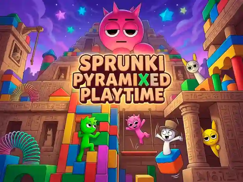 ゲームSprunki Pyramixed Playtimeオンライン
