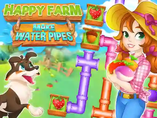 Happy Farm Make Water Pipes — 無料オンラインゲーム