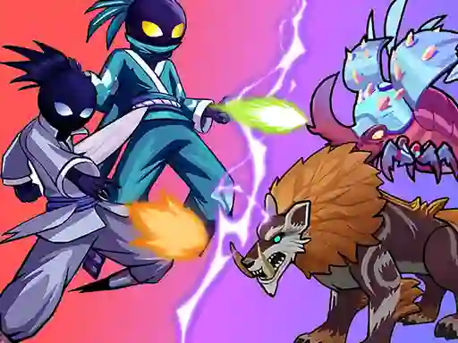 Stick Ninja Survival — 無料オンラインゲーム