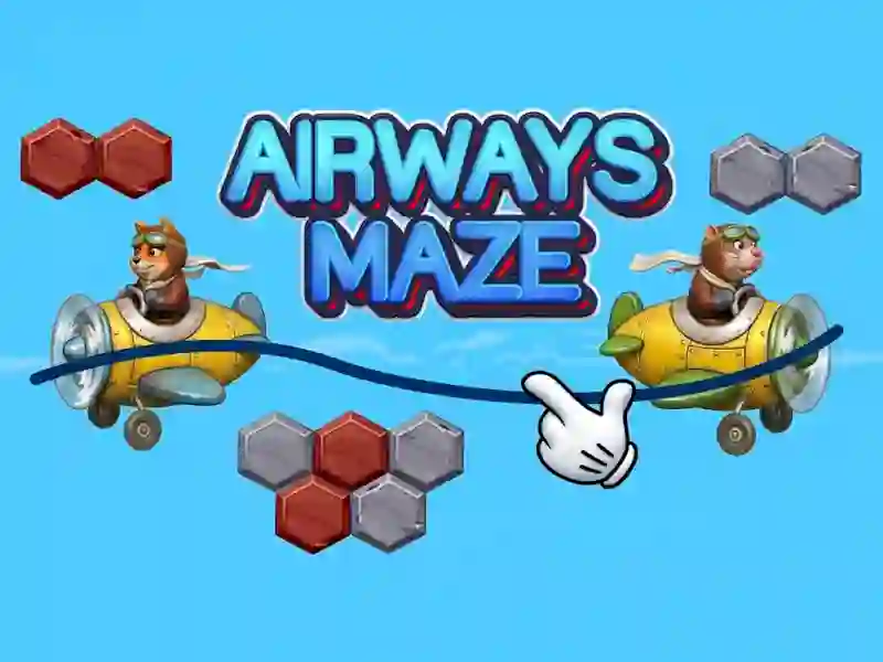 Airways Maze — 無料オンラインゲーム
