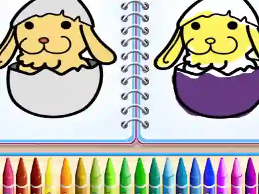 Coloring Bunny Book — 無料オンラインゲーム