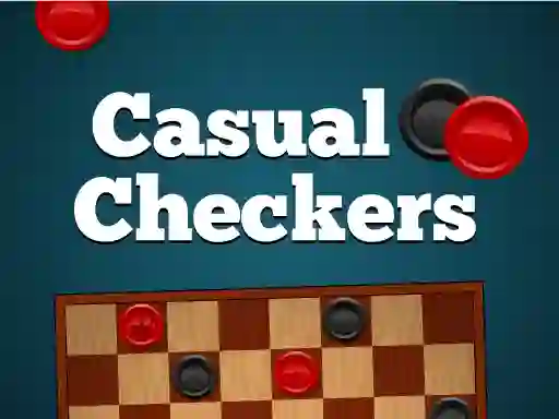 Casual Checkers — 無料オンラインゲーム