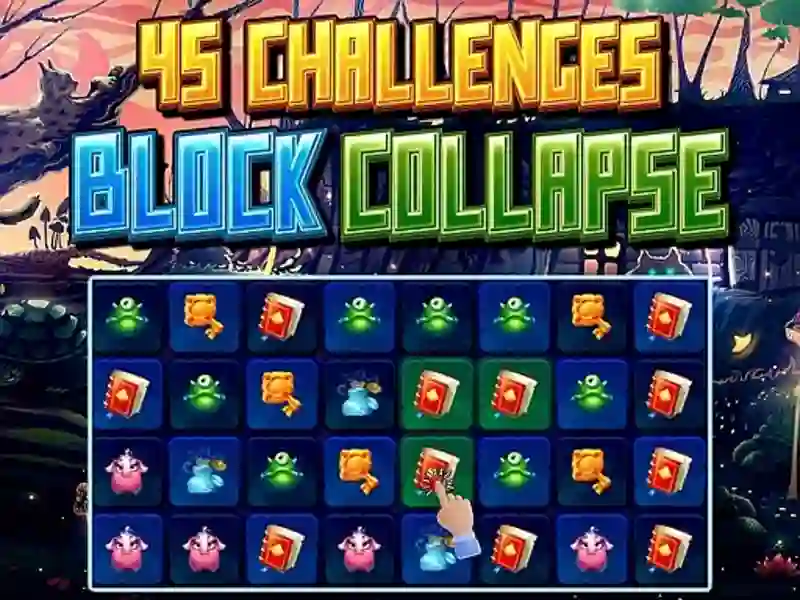 45 Challenges Block Collapse — 無料オンラインゲーム