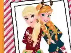 Sisters Ugly Xmas Sweater — 無料オンラインゲーム