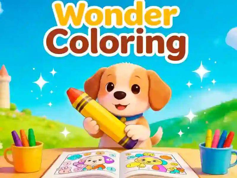 ゲームWonder Coloringオンライン