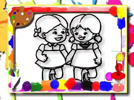 Kids Coloring Time — 無料オンラインゲーム