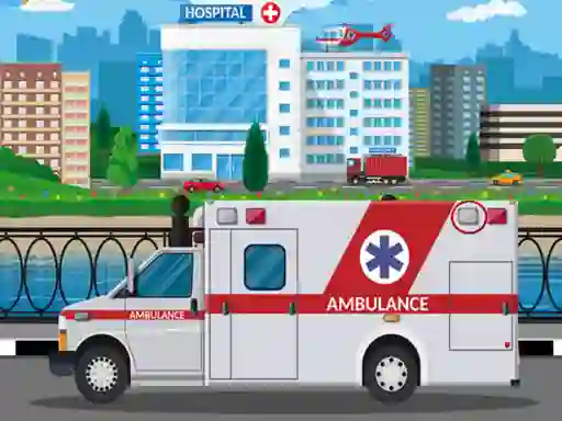 Ambulance Trucks Differences — 無料オンラインゲーム