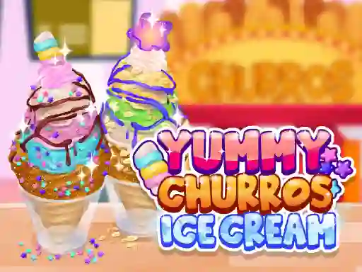 Yummy Churros Ice Cream — 無料オンラインゲーム