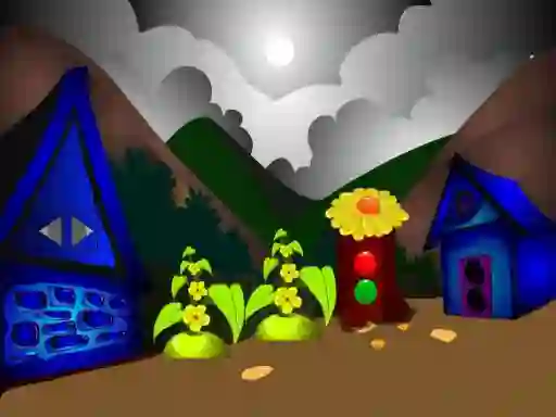 Blue house bird escape — 無料オンラインゲーム