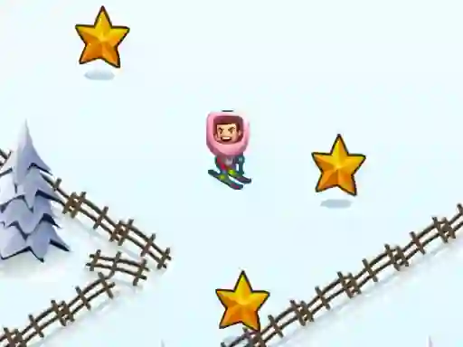 ゲームSkibidi ZigZag Snow Skiオンライン