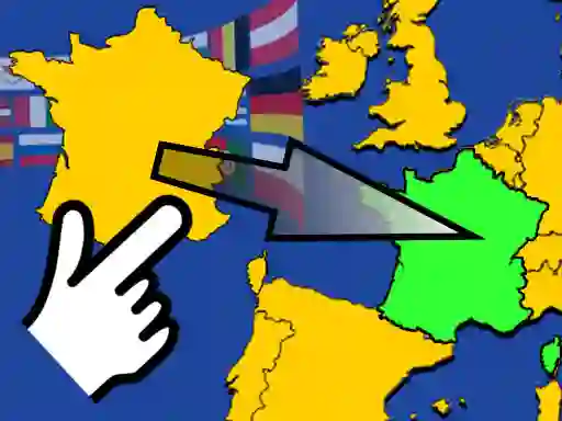 Scatty Maps Europe — 無料オンラインゲーム