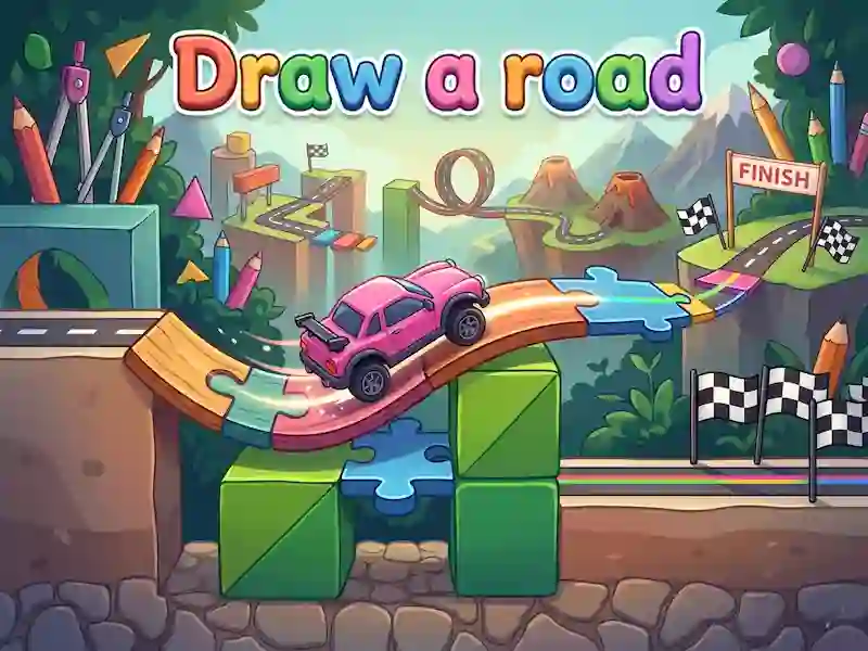 Draw a road — 無料オンラインゲーム