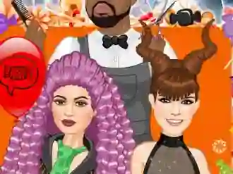 ゲームJenner Sisters Spooky Hairstylesオンライン