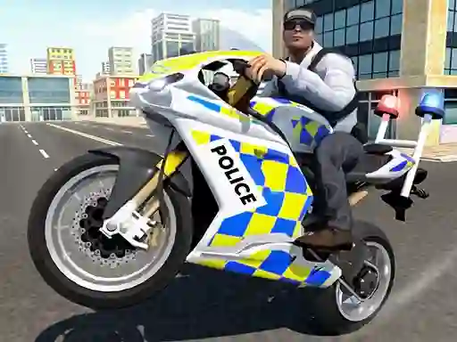 ゲームPolice Chase Motorbike Driverオンライン