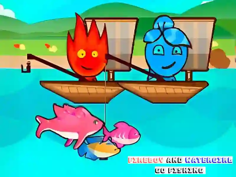 FireBoy And WaterGirl Go Fishing — 無料オンラインゲーム