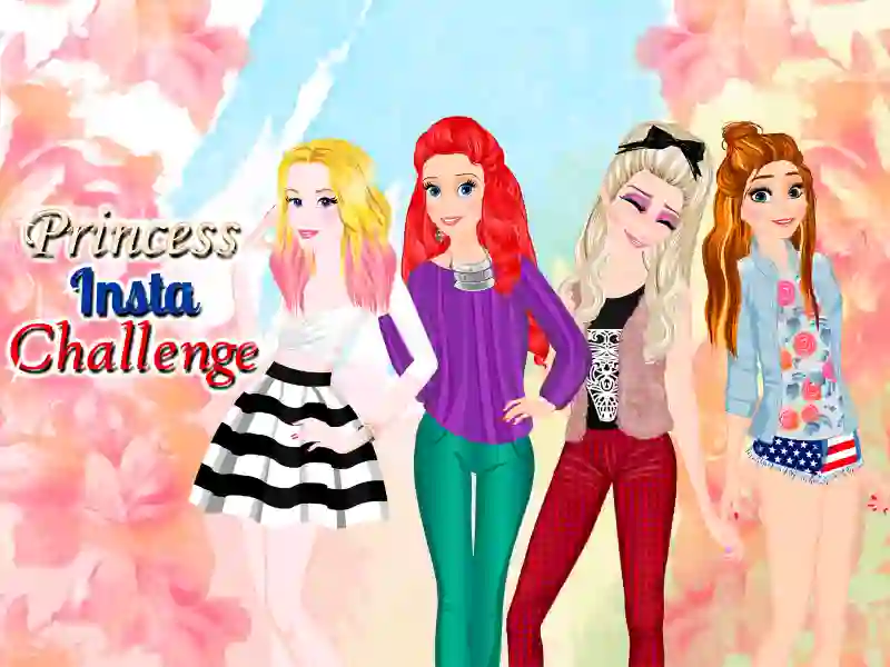 Princesses: Instagram Challenge — 無料オンラインゲーム