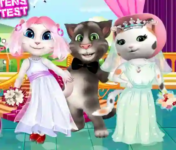 White Kittens Bride Contest — 無料オンラインゲーム