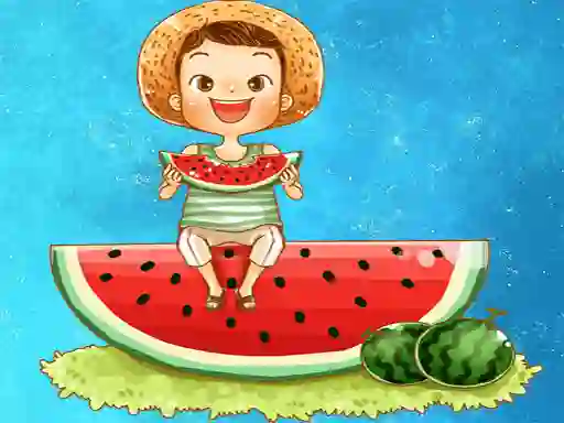 Watermelon and Drinks Puzzle — 無料オンラインゲーム