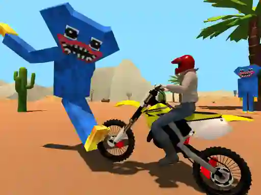 Motoracer vs Huggy — 無料オンラインゲーム