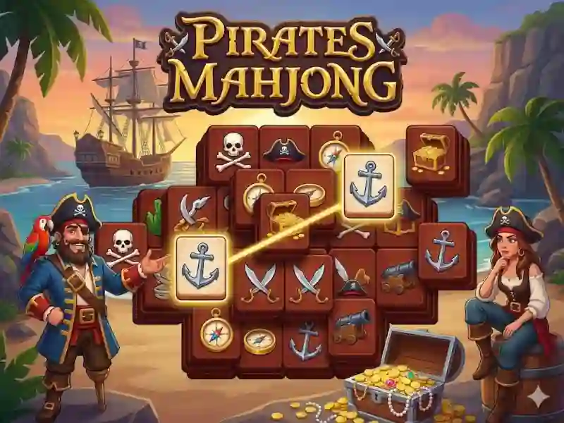 Pirates Mahjong — 無料オンラインゲーム