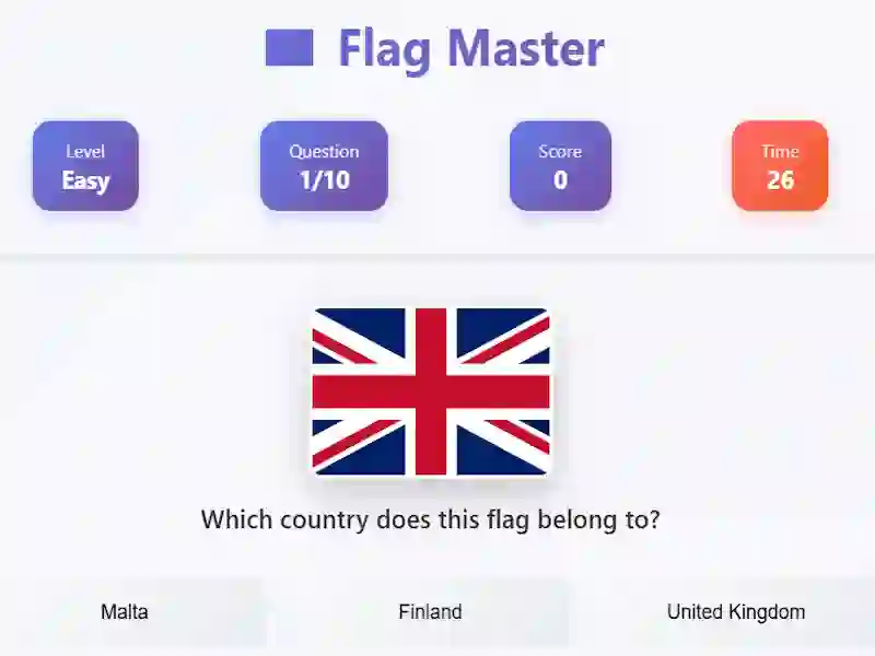 Flag Masters — 無料オンラインゲーム