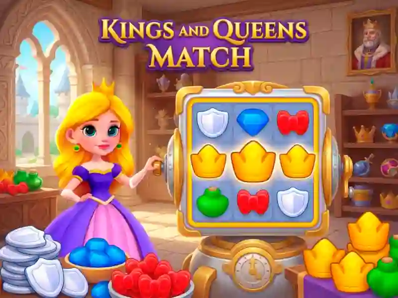Kings and Queens Match — 無料オンラインゲーム