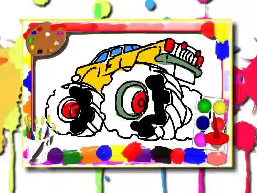 Monster Truck Coloring Book — 無料オンラインゲーム