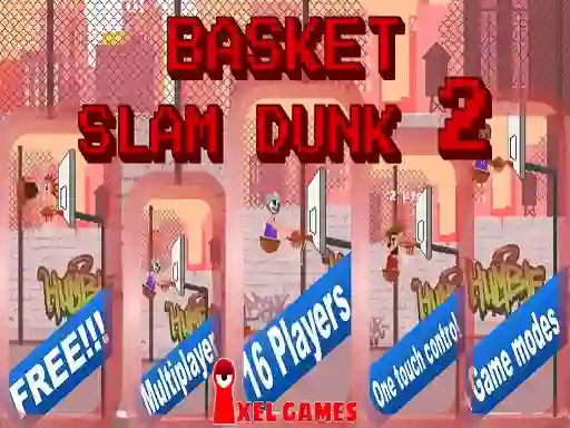 Basket Slam Dunk 2 — 無料オンラインゲーム