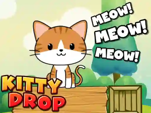 Kitty Drop save the Kat — 無料オンラインゲーム