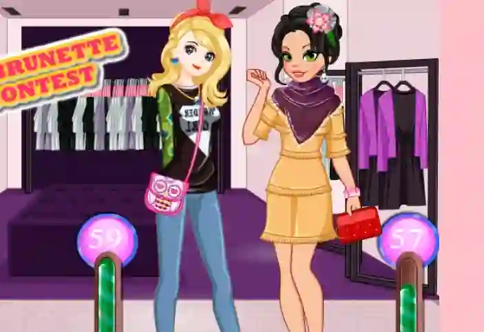 Blonde Vs Brunette Beauty Contest — 無料オンラインゲーム