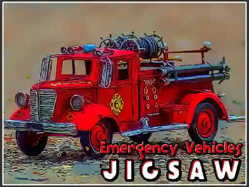 Emergency Vehicles Jigsaw — 無料オンラインゲーム