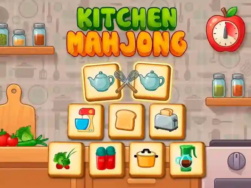 ゲームKitchen mahjongオンライン