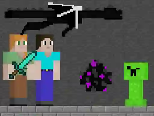 Steve and Alex Dragon Egg — 無料オンラインゲーム