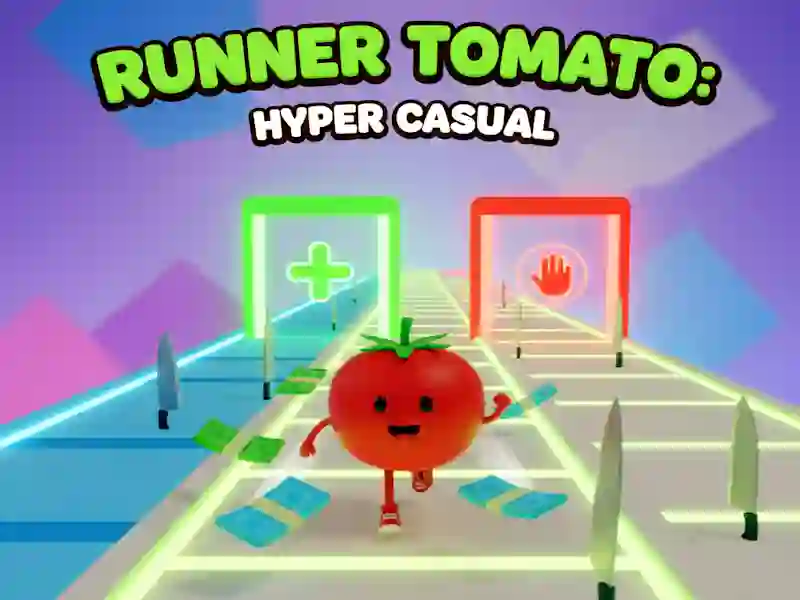 ゲームRunner Tomato: Hyper Casualオンライン