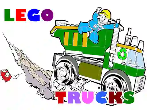 ゲームLego Trucks Coloringオンライン