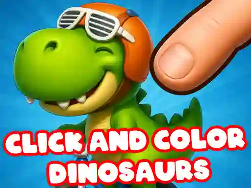 Click And Colors Dinosaurs — 無料オンラインゲーム
