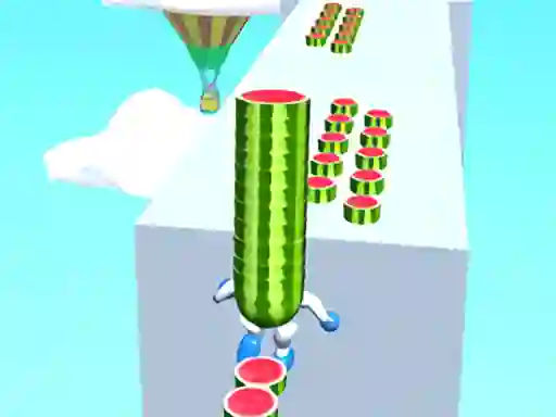 Watermelon Run 3d — 無料オンラインゲーム