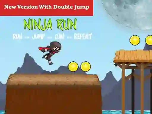 Ninja Run Double Jump — 無料オンラインゲーム