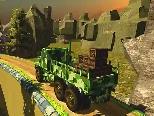 ゲームArmy Truck Transportオンライン