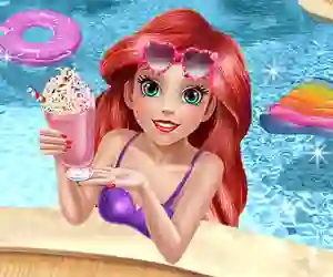 Mermaid Princess Pool Time — 無料オンラインゲーム