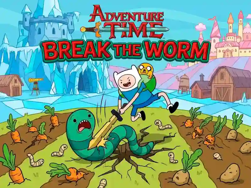 Adventure Time Break the Worm — 無料オンラインゲーム